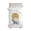 Antklodės užvalkalų rinkinys HappyFriday Happynois Kitty Spalvotas Lova 105 2 Dalys