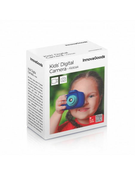 Rechargeable Kids' Digital Camera with Games Kiddak InnovaGoods