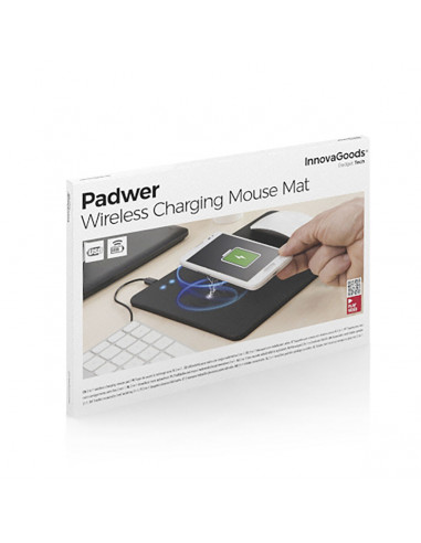 2-in-1 Mouse Mat with Wireless Charging Padwer InnovaGoods