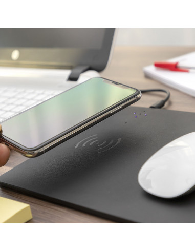 2-in-1 Mouse Mat with Wireless Charging Padwer InnovaGoods