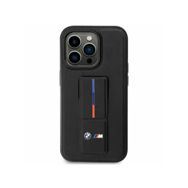 BMW Grip Stand Hot Stamp - Case for iPhone 14 Plus (Black)