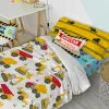 Комплект чехлов для одеяла HappyFriday Mr Fox Machinery  Разноцветный 105 кровать 2 Предметы
