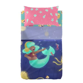 Cot Bedding Set HappyFriday Mr Fox Happy Mermaid Multicolour