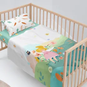 Cot Bedding Set HappyFriday Mr Fox Dreaming Multicolour