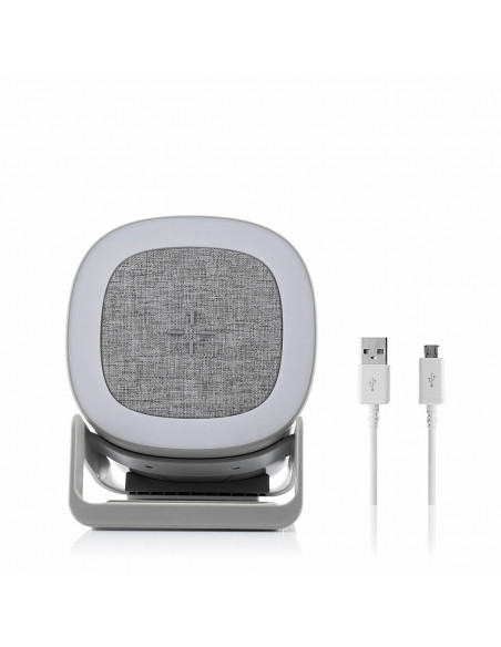 Wireless Speaker-Charger with LED Souwis InnovaGoods