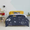 Antklodės užvalkalų rinkinys HappyFriday Mr Fox Starspace  Spalvotas Lova 105 2 Dalys
