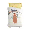 Duvet cover set HappyFriday Mr Fox Jungle life  Multicolour Single 2 Pieces