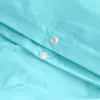 Duvet cover set HappyFriday Basic Kids Blue Single 2 Pieces