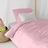 Pārtikas vāka komplekts HappyFriday Basic Kids Gaiši Rozā Gulta 80 2 Daudzums