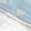 Duvet cover set HappyFriday Basic Kids Blue Single 2 Pieces