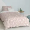 Комплект чехлов для одеяла HappyFriday Basic Kids Розовый 80 кровать 2 Предметы