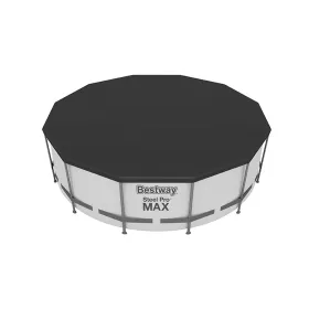 Baseina pārsegumi Bestway Melns Ø 370 cm