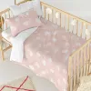 Pārtikas vāka komplekts HappyFriday Basic Kids Rozā Bērnu gultiņa 2 Daudzums