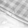 Antklodės užvalkalų rinkinys HappyFriday Basic Kids Pilka Lova 80 Gingham 2 Dalys