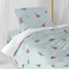 Комплект чехлов для одеяла HappyFriday Mini dinosaur Разноцветный 80 кровать 2 Предметы