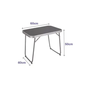 Folding Table Marbueno Grey 60 x 40 x 50 cm