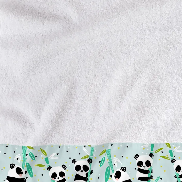Towel set HappyFriday Moshi Moshi Panda Garden Blue Blue 2 Pieces