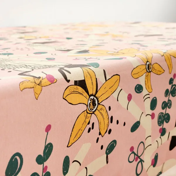 Staltiesė Belum 0120-409 Spalvotas Rožinė 155 x 155 cm Tucán