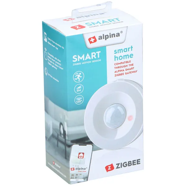 Alpina - Smart PIR motion sensor Zigbee network