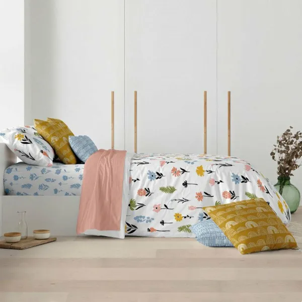 Ziemeļu pārvalks Decolores Arona Daudzkrāsains 175 Vītnes buklets 200 x 200 cm
