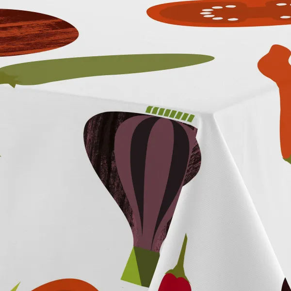 Pöytäliina HappyFriday Veggies Monivärinen 150 x 225 cm