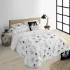Пододеяльник Looney Tunes Looney B&W Белый black 175 темы 200 x 200 cm