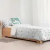 Nordic cover Kids&Cotton Huali Small Blue White 180 x 220 cm
