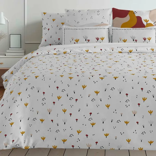 Пододеяльник Decolores Campinas Разноцветный 175 темы 140 x 200 cm