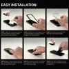 Crong Anti-Bacterial 3D Armor Glass - 9H Tempered Glass for the Full Screen iPhone 15 Pro Max + Installation Frame