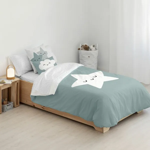 Nordic cover Kids&Cotton Nadir Blue 180 x 220 cm
