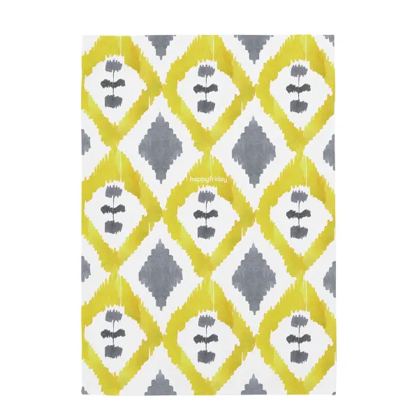 Кухонное полотенце HappyFriday Ikat Разноцветный 70 x 50 cm (2 штук)