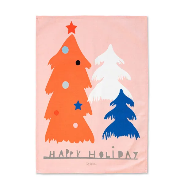 Virtuves Dvielis HappyFriday Xmas Ho Ho Ho Daudzkrāsains 70 x 50 cm (2 gb.)