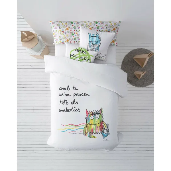 Пододеяльник Decolores Líos Catalá Разноцветный 175 темы 240 x 220 cm
