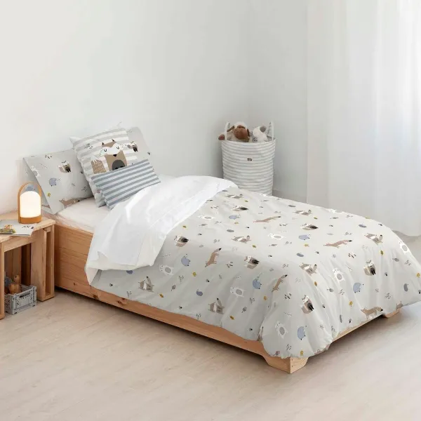 Šiaurės šalių viršelis Kids&Cotton Kenai Small Rusvai gelsva 180 x 220 cm