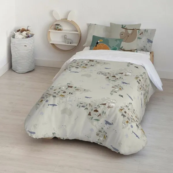 Nordic cover Kids&Cotton Maui Small Beige 180 x 220 cm