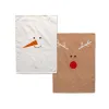 Virtuves Dvielis HappyFriday Xmas Snowmates Daudzkrāsains 70 x 50 cm (2 gb.)