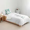 Nordic cover Kids&Cotton Huali Big Blue White 180 x 220 cm