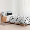 Ziemeļu pārvalks Kids&Cotton Kibo Balts Melns 180 x 220 cm