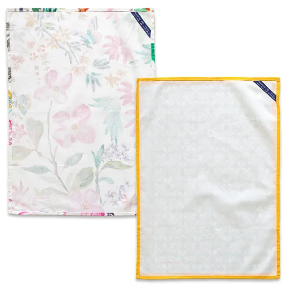 Кухонное полотенце HappyFriday Enchant Разноцветный 70 x 50 cm (2 штук)