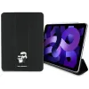 Karl Lagerfeld Book Cover Saffiano Magnetic Karl & Choupette - Case iPad Air 11” M3 (2025) / iPad Air 11” M2 (2024) (black)