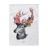 Keittiöliina HappyFriday Reindeer Monivärinen 70 x 50 cm (2 osaa)