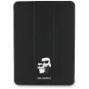 Karl Lagerfeld Book Cover Saffiano Magnetic Karl & Choupette - Case iPad Air 11” M3 (2025) / iPad Air 11” M2 (2024) (black)