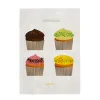 Virtuves Dvielis HappyFriday Cupcakes Daudzkrāsains 70 x 50 cm (2 gb.)