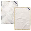 Virtuves Dvielis HappyFriday Blanc Foliage Daudzkrāsains 70 x 50 cm (2 gb.)