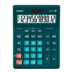 Kalkulaator Casio GR-12C-DG Must Roheline Plastmass