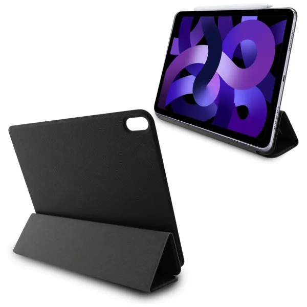 Karl Lagerfeld Book Cover Saffiano Magnetic Karl & Choupette - Case iPad Air 11” M3 (2025) / iPad Air 11” M2 (2024) (black)