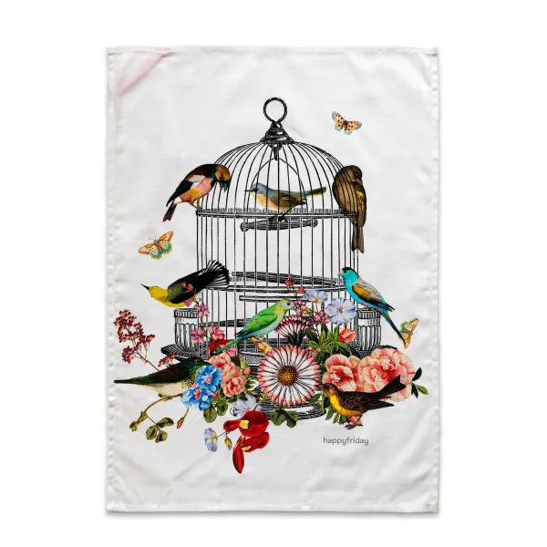 Keittiöliina HappyFriday Hanging Garden  Monivärinen 70 x 50 cm (2 osaa)