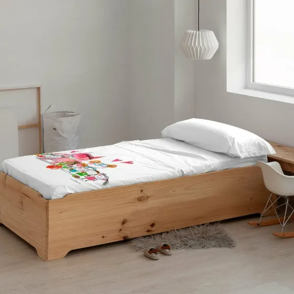 Antklodės užvalkalas be užpildo Decolores Al Cole de Anna Llenas Spalvotas
