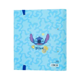 Disney Stitch - A4 binder from the Tropical collection (2 rings, elastic band)