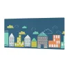 Полотно HappyFriday Moshi Moshi Holidays Разноцветный 27 x 54 cm